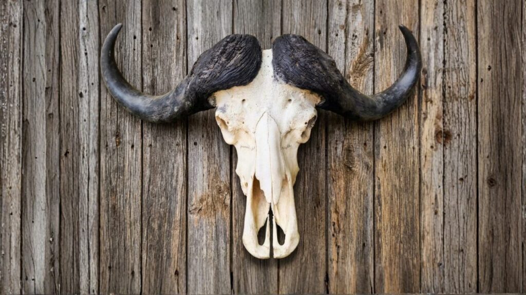 Large Cape Buffalo Skull